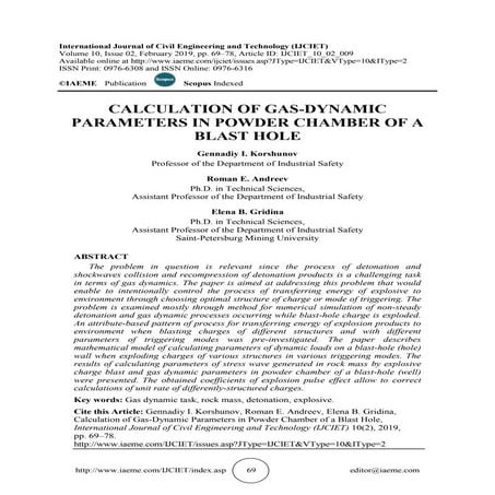 An Overview of Explosive Energy Utilization in Mining | PDF