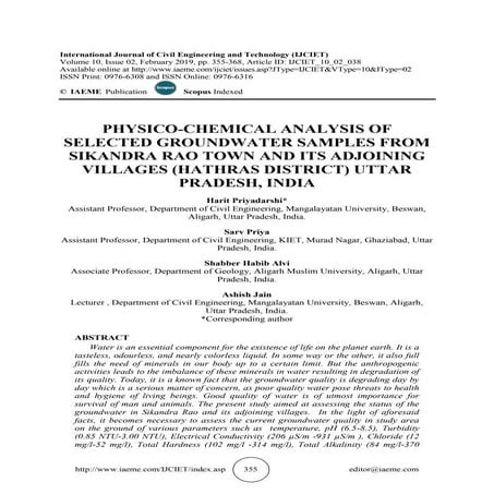 Ijciet 10 02_038 | PDF