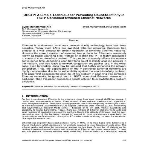 Understanding spanning tree protocol topology changes | PDF