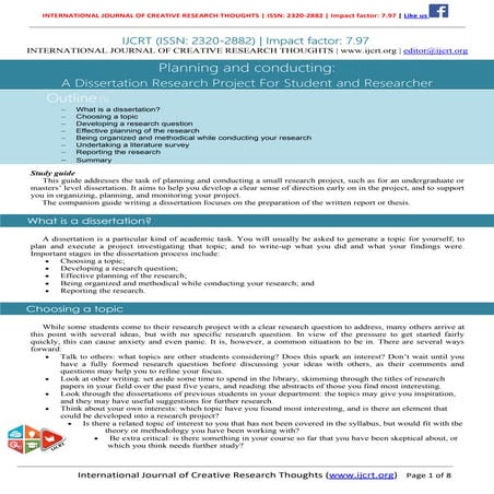 Ijcrt journal details