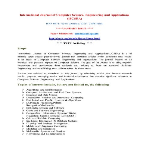 Ijcsea