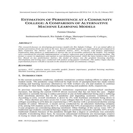 International Journal of Computer Science, Engineering and Applications ...