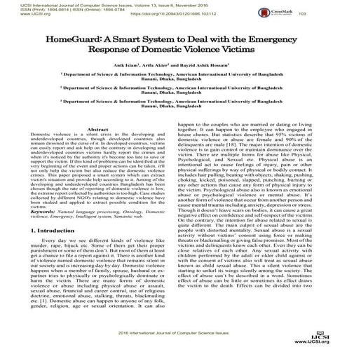 HomeGuard: A Smart System to Deal with the Emergency Response of Domestic Violence Victims
