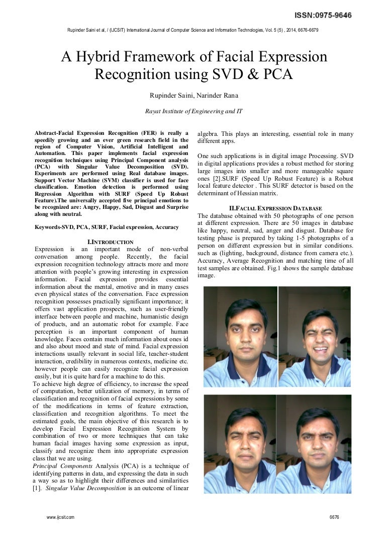 Malaviya National Institute of Technology Jaipur facial expression recognition phd thesis