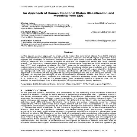 Emotion Recognition based on Speech and EEG Using Machine Learning ...