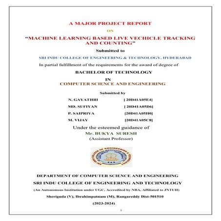 IJEEE - MACHINE LEARNING BASED LIVE VECHICLE TRACKING AND COUNTING.pdf