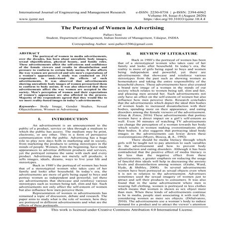 The Portrayal of Women in Advertising