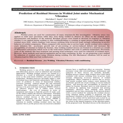 Fatigue Life Prediction of Aluminum Alloy welding spot based on the ...