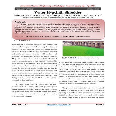 [IJET-V2I2P14] Authors:Akshay A. More, Shubham S. Jagtap,Abhijit S. Dhumal,At...