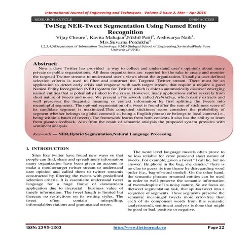 [IJET-V2I2P3] Authors:Vijay Choure, Kavita Mahajan ,Nikhil Patil, Aishwarya N...