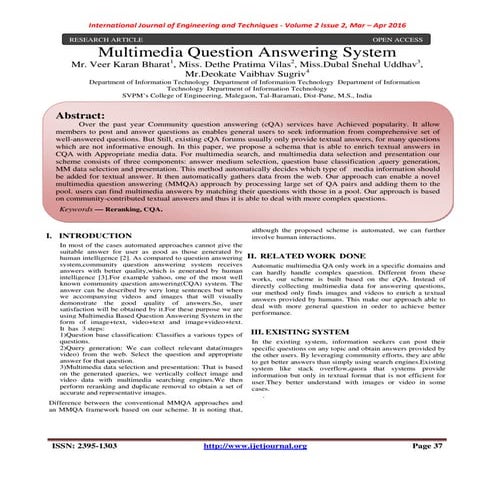 [IJET-V2I2P5] Authors:Mr. Veer Karan Bharat1, Miss. Dethe Pratima Vilas2, Mis...