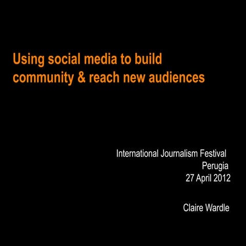 How news organisations can use social media to collaborate with the audience