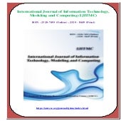 The International Journal of Information Technology, Modeling and Computing (...