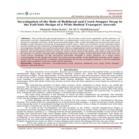 Review of Fault Detection in Rolling Element Bearing | PDF