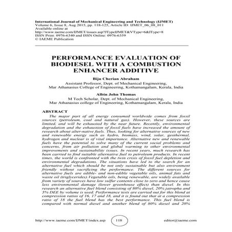 Performance Analysis of Emissions using Bio-Diesels as Fuel for ...