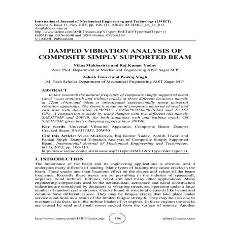 CRITICAL SPEED AND NATURAL FREQUENCY ANALYSIS OF CRACKED ROTOR SHAFT | PDF