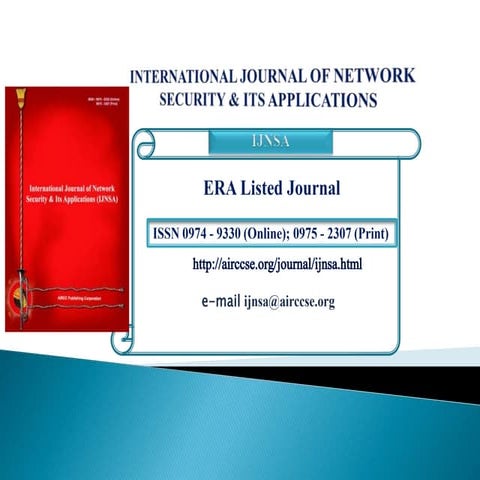 Top Cited Papers - International Journal of Network Security & Its Applicatio...