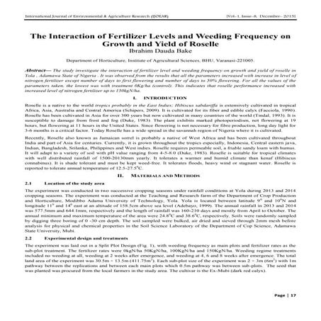 Growth and Yield Response of Sunflower Helianthus annuus l to Spacing ...