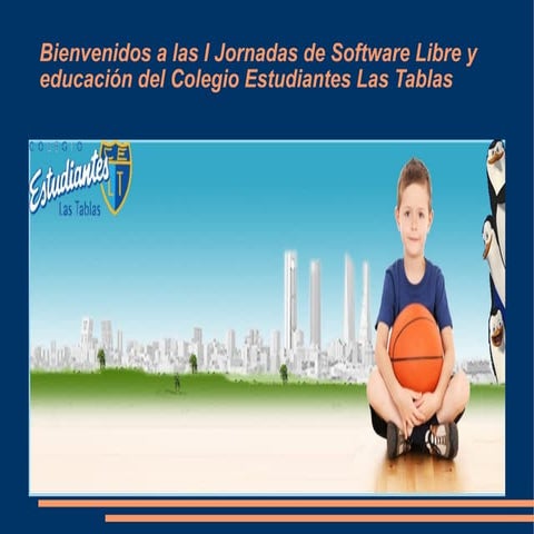 I jornadas software libre y educación