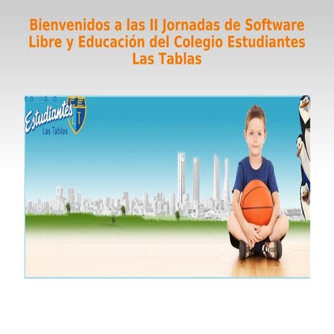 II Jornadas software libre y educación