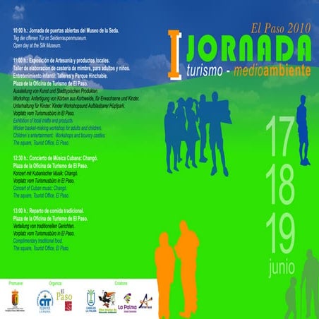 I jornada turismo y medioambiente el paso 2010