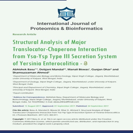Secretion Systems of Bacteria | PDF