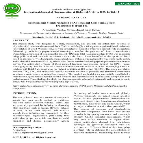 Dissolution Method Validation with Reverse Phase Chromatographic Method ...