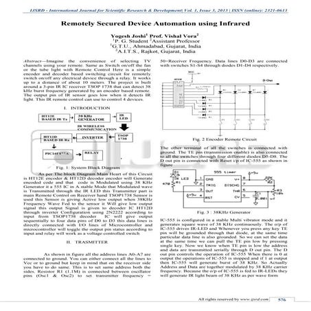 Remotely Secured Device Automation using Infrared