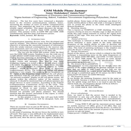 GSM Mobile Phone Jammer