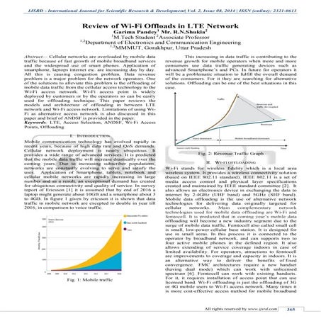 Review of Wi-Fi Offloads in LTE Network