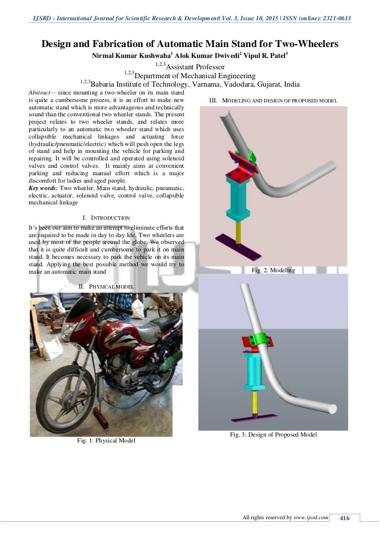 Bike side stand alert system image