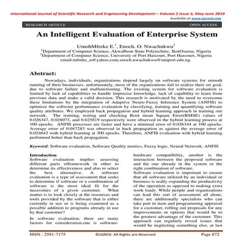 Neural Network Based Individual Classification System | PDF