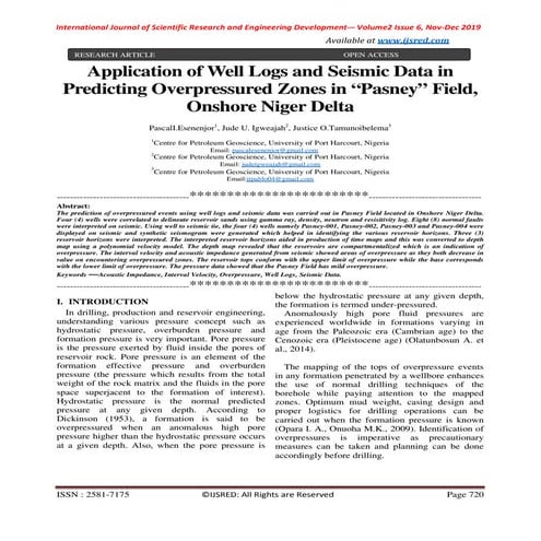 Geomechanical Study of Wellbore Stability | PDF