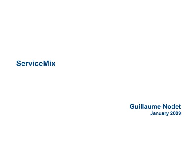 IJTC   ServiceMix 4