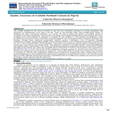 Zero Cement Concrete for low carbon construction | PDF