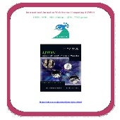 International Journal on Web Service Computing (IJWSC)