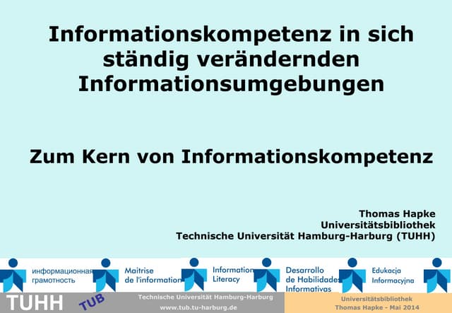 Informationskompetenz in sich ständ...