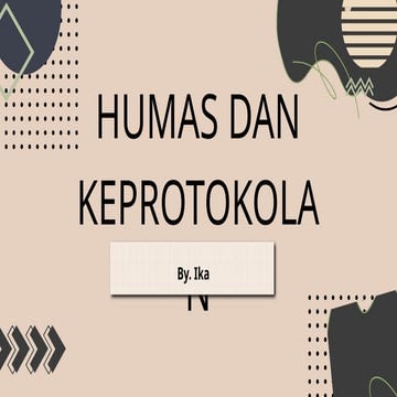 STRUKTUR ORGANISASI HUMAS | PPT