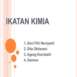 Ikatan kimia