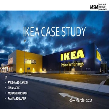 IKEA supply chain Model