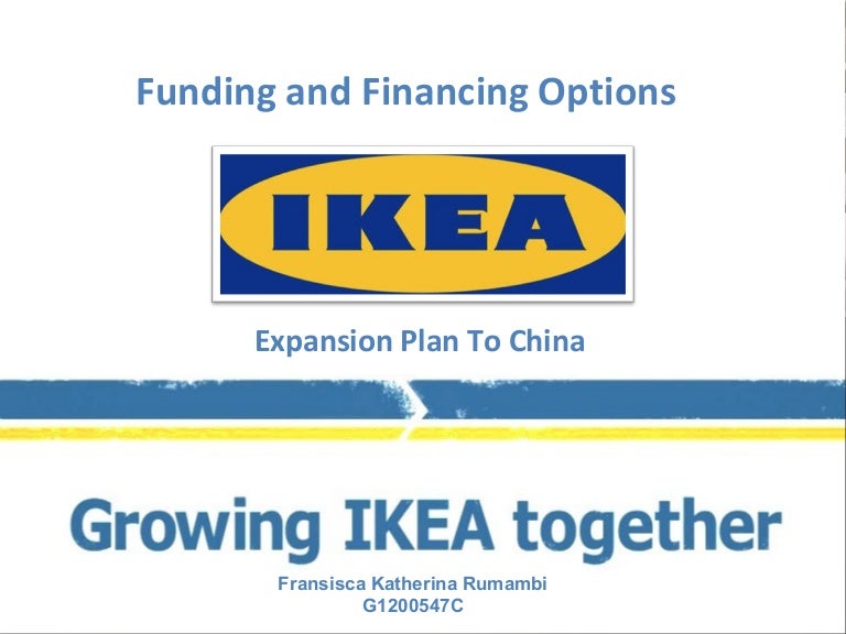 IKEA Funding and Financing