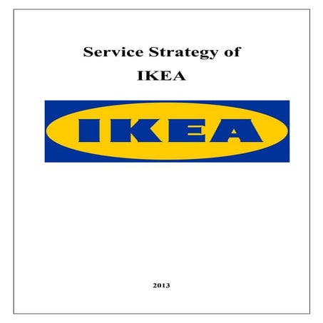 Ikea service strategy