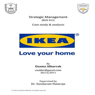 IKEA Strategic case study & analysis