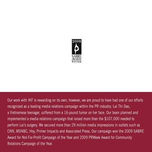 GH and International Kids Fund