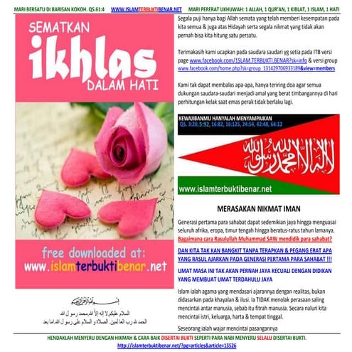 ! Ikhlas | PDF