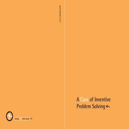 SIT - Innovation Consulting - Problem Solving Case Study - Orbotech