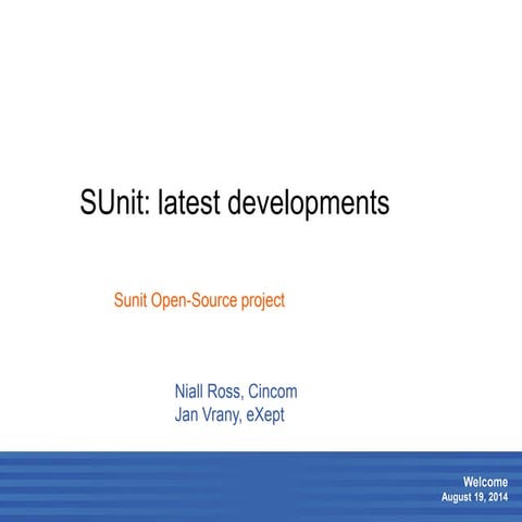 SUnit 4.0 | PDF