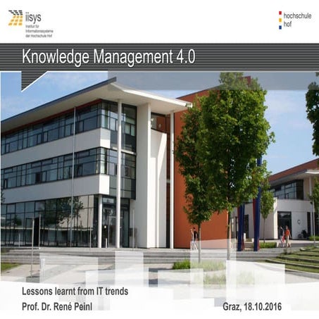 KM 4.0 - Lessons learned from IT trends