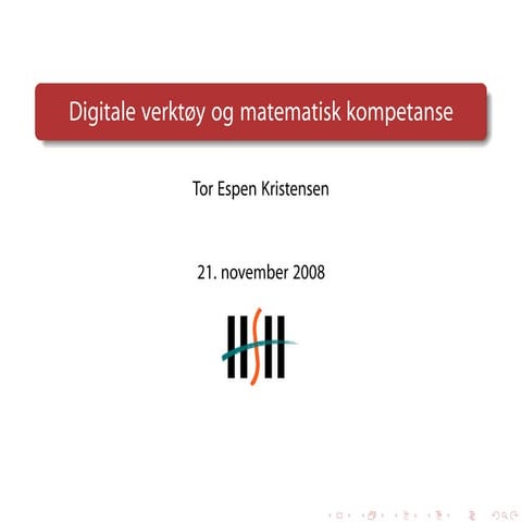 Ikt og matematikk