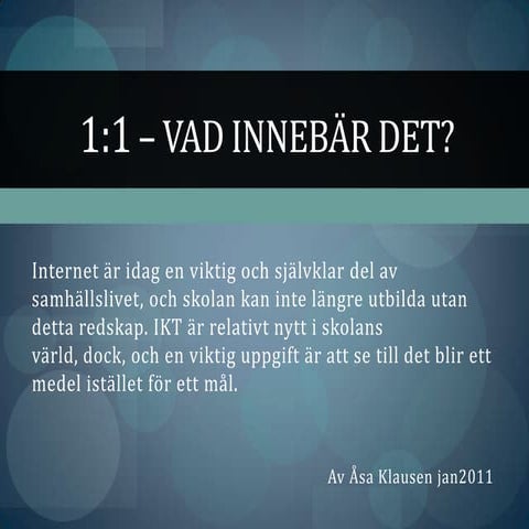 IKT - vad innebär det?